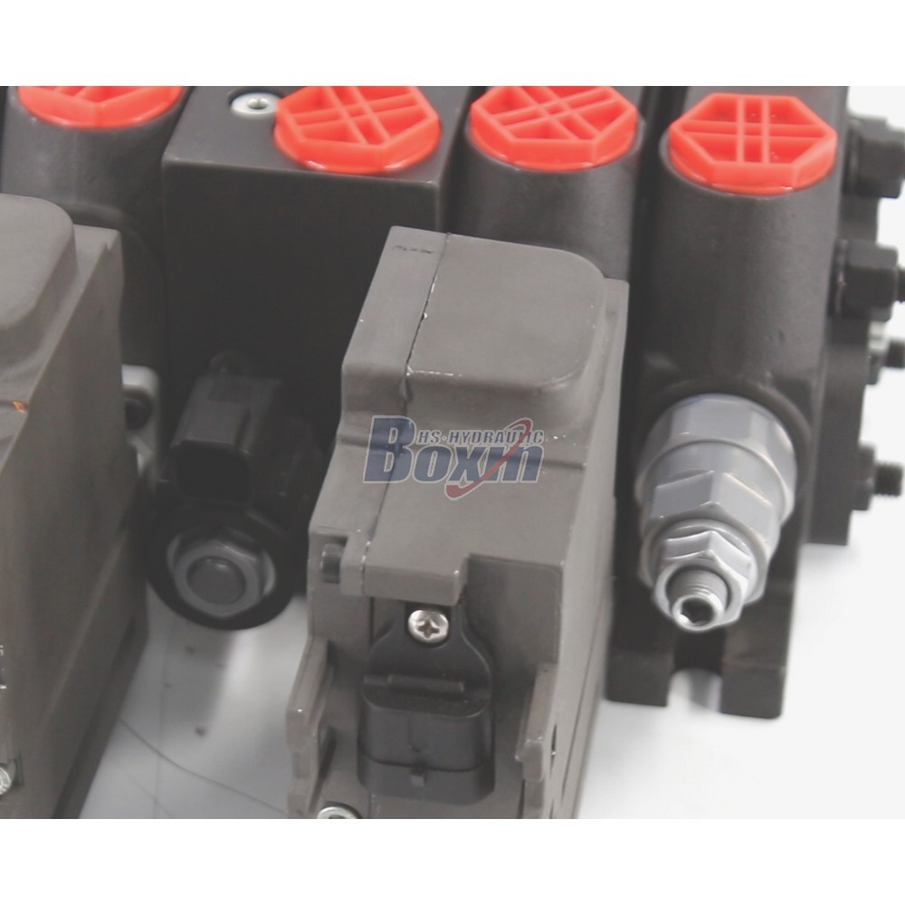 Bulk Supply DCV100EMA-YT-JYT-J-K Electric Motor 2 Spool Sectional Directional Valve detail image